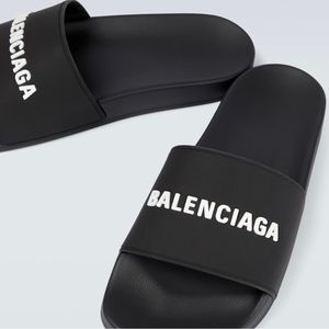 Balenciaga pool slides